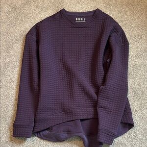 Nobull Women’s Purple Quilted Sweatshirt